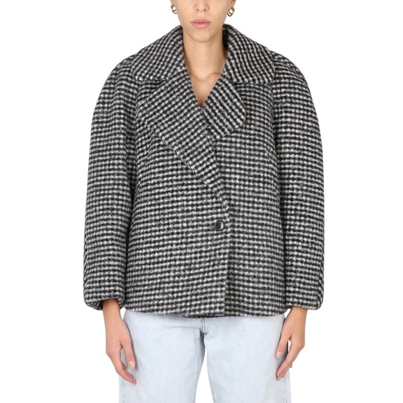 DRIES VAN NOTEN Royal Short Round Coat in Black Size Small S - $1,895 - Picture 7 of 11